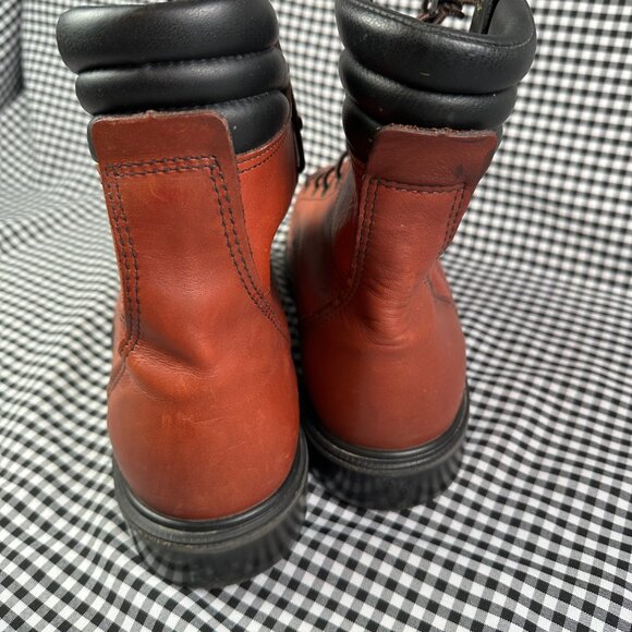 Red Wing SuperSole Men's 8-inch Soft Toe Moc Boot Red Brown Leather Size 11.5 - Picture 3 of 6